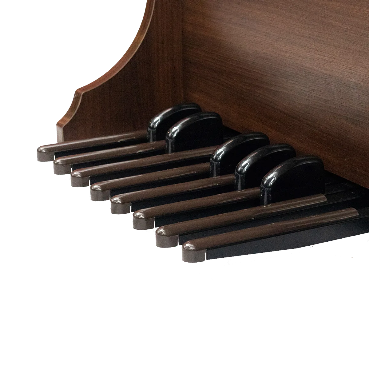 T1-SPINET — detalhe da pedaleira
