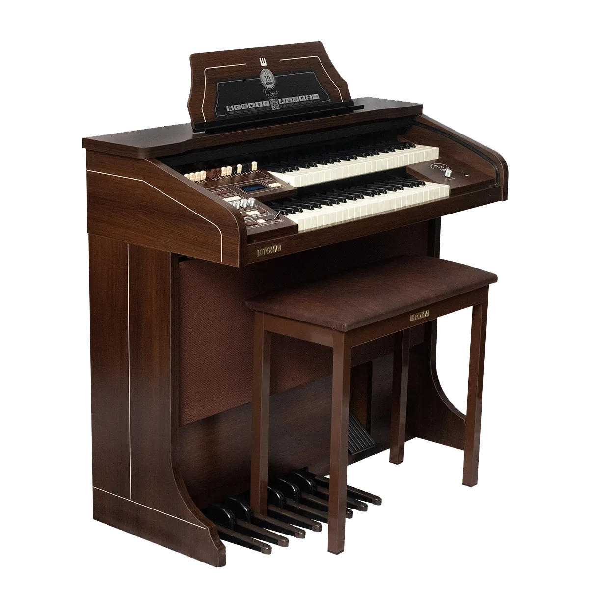 T1-SPINET — visto de lado